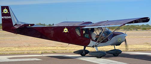 Viking Aircraft Engines Zenith CH750 N752VK, Copperstate Fly-in, October 26, 2013